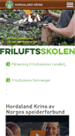 Mobile Screenshot of hordalandsspeiderne.no